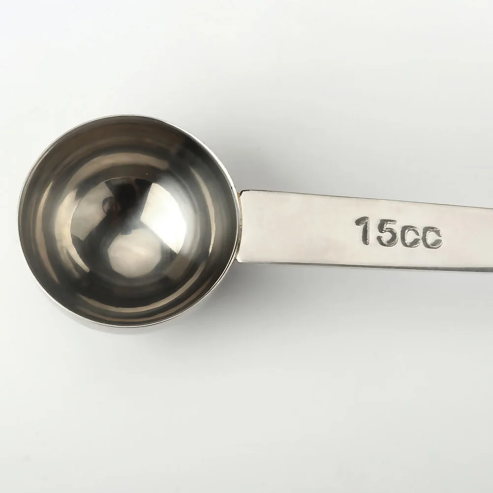 

15 CC Coffee Measuring Spoon Spoons Measure Dosing Cups Scoop Tablespoon Stainless Steel