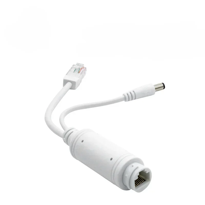 

48V to 12V POE Spliter Waterprrof With Video And Power Adapter Cable Supply Module Injector for IP Camera extender