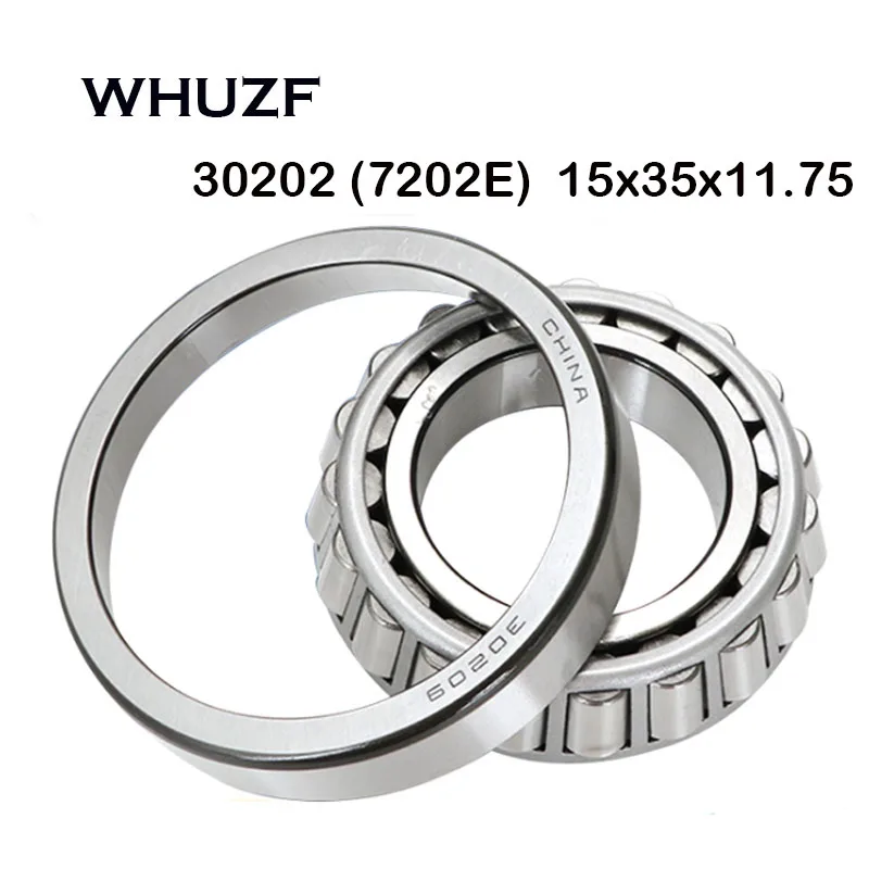 ( 5PCS ) Steering Cone Bearing 30202 7202E Single Row Design Tapered Needle Roller Motorcycle Bearing 15*35*11.75 7202E Bearing