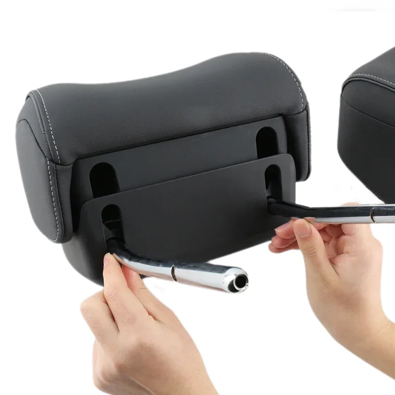 For Audi A6 C7 A4B9 Q5 A3 A5 VW CC Tiguan MAGOTAN Passat B8 B7 Golf adjustable headrest view with headrest under four regulation