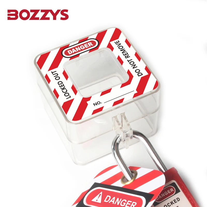 BOZZYS Emergency Stop Button Cover SProtective Transparent Push Button Switch Guard Dustproof Safety Protector for Industrial
