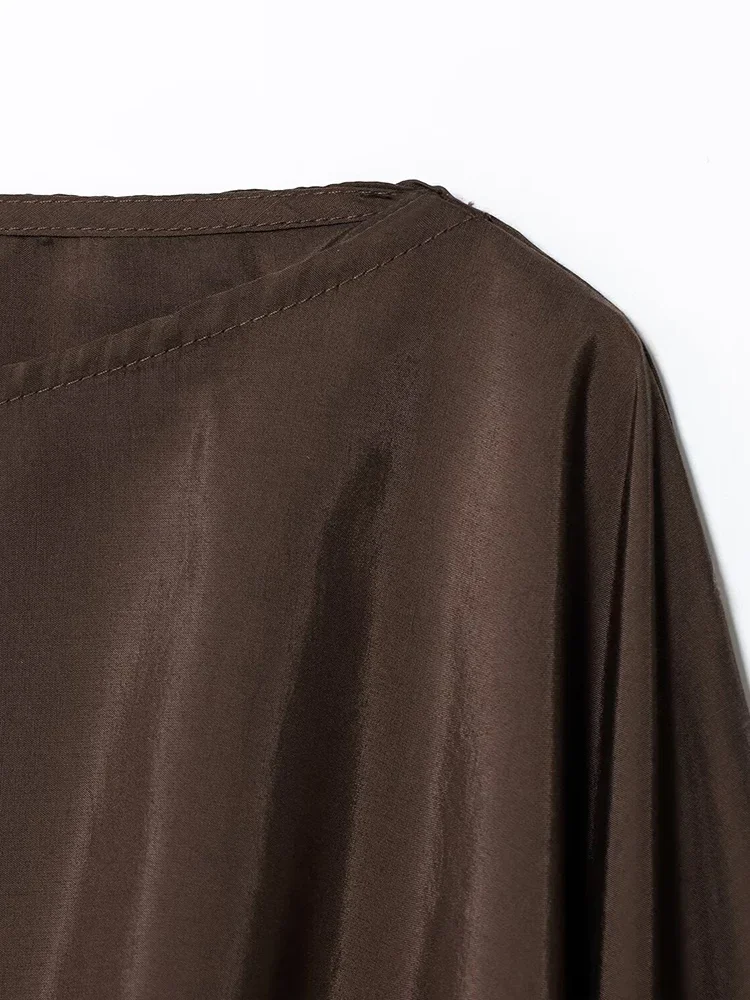 European and American style women's summer new style fashionable loose casual temperament simple rivet scarf cape coat