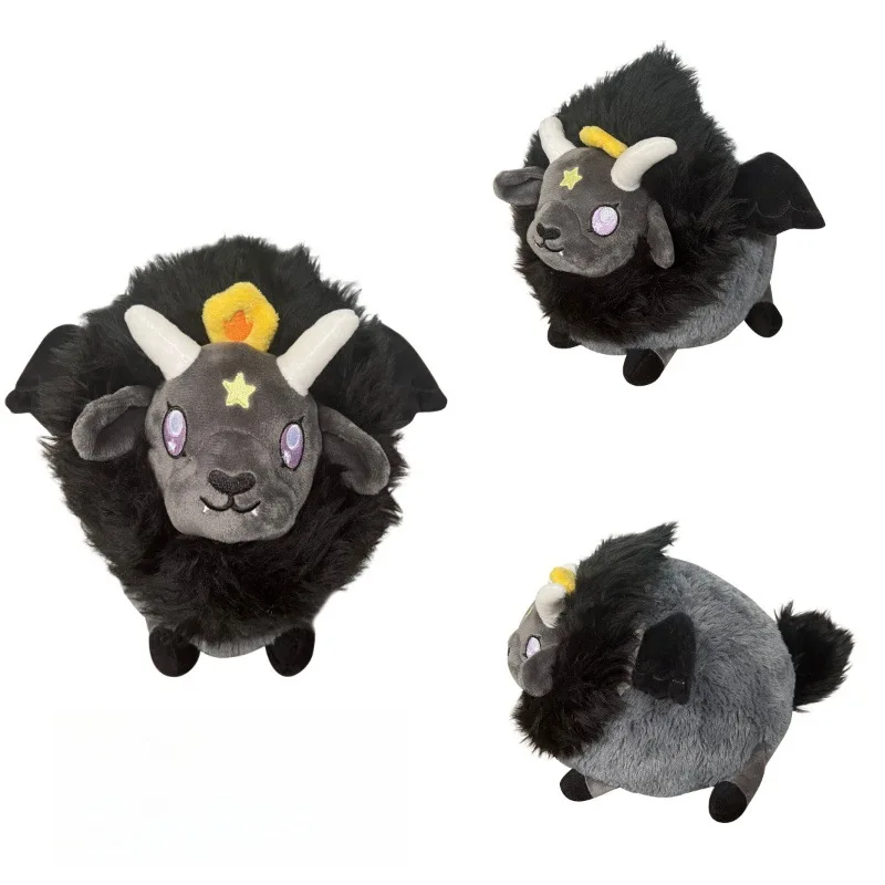 25Cm Baphomet Knuffels Zacht Gevuld Mythisch Wezen Pluche Speelgoed Vakantie Cadeau Pop Dier Plushie Jongen Meisje Verjaardagscadeaus