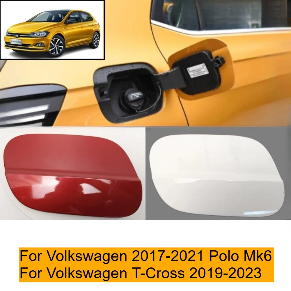 

For Volkswagen 2017-2021 Polo Mk6, For T-Cross 2019-2023 Automotive Fuel Tank Cover, Fuel Port Widget, Fuel Tank Door Assembly