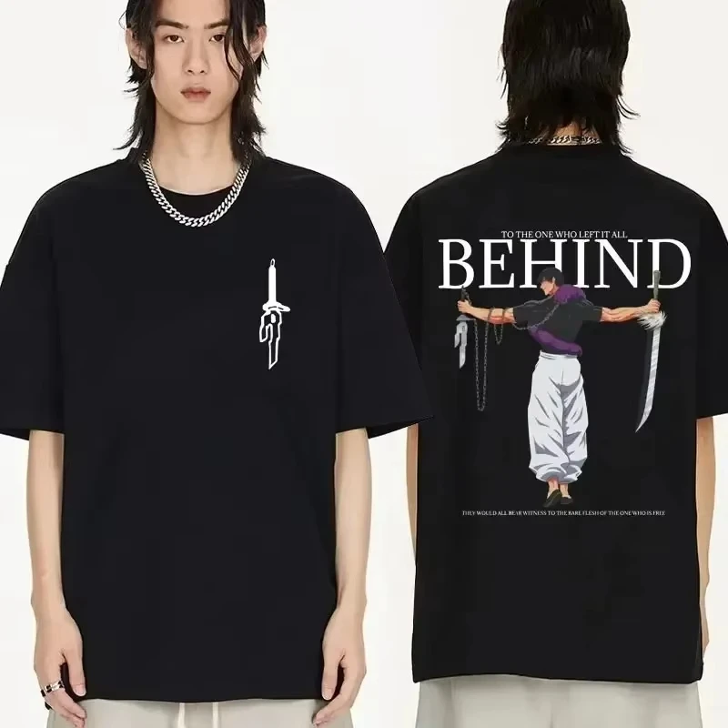 

Anime Jujutsu Kaisen Fushiguro Toji To The One Who Lfft It All Behind Graphic T Shirt Men Women Casual Harajuku T-shirt Y2k Tops