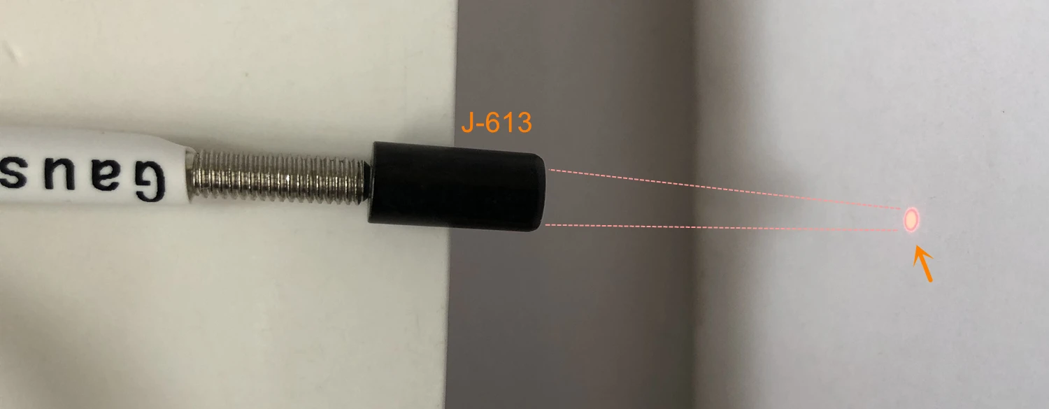Optischer Fasersensor, Fokuslinse, Spiegel, optisch, M3, M4, M6, für diffuse reflektierende Durchgangsstrahl-Lichtschranke, Gauselink – Detail 19