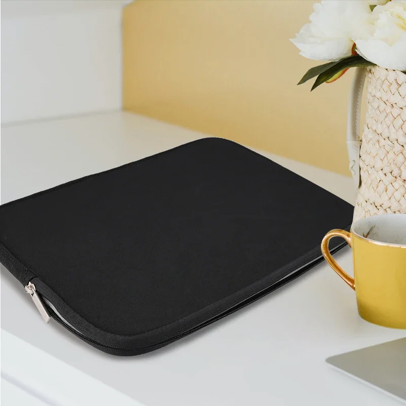 Inner Plush Laptop Liner Sleeve For Macbook 13.6 Air 15 Air 14.2 Pro Zipper Tablet Storage Bags For iPad Pro iPad Pro 13 2024