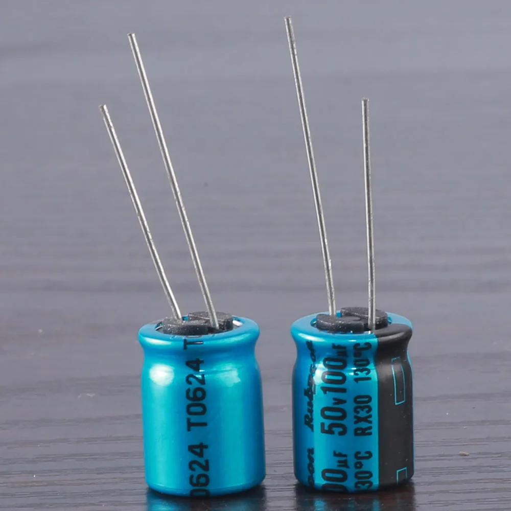 10 Buah RUBYCON RX30 100UF 35V 100mfd 10X13mm Kapasitor Elektrolitik 130 ℃