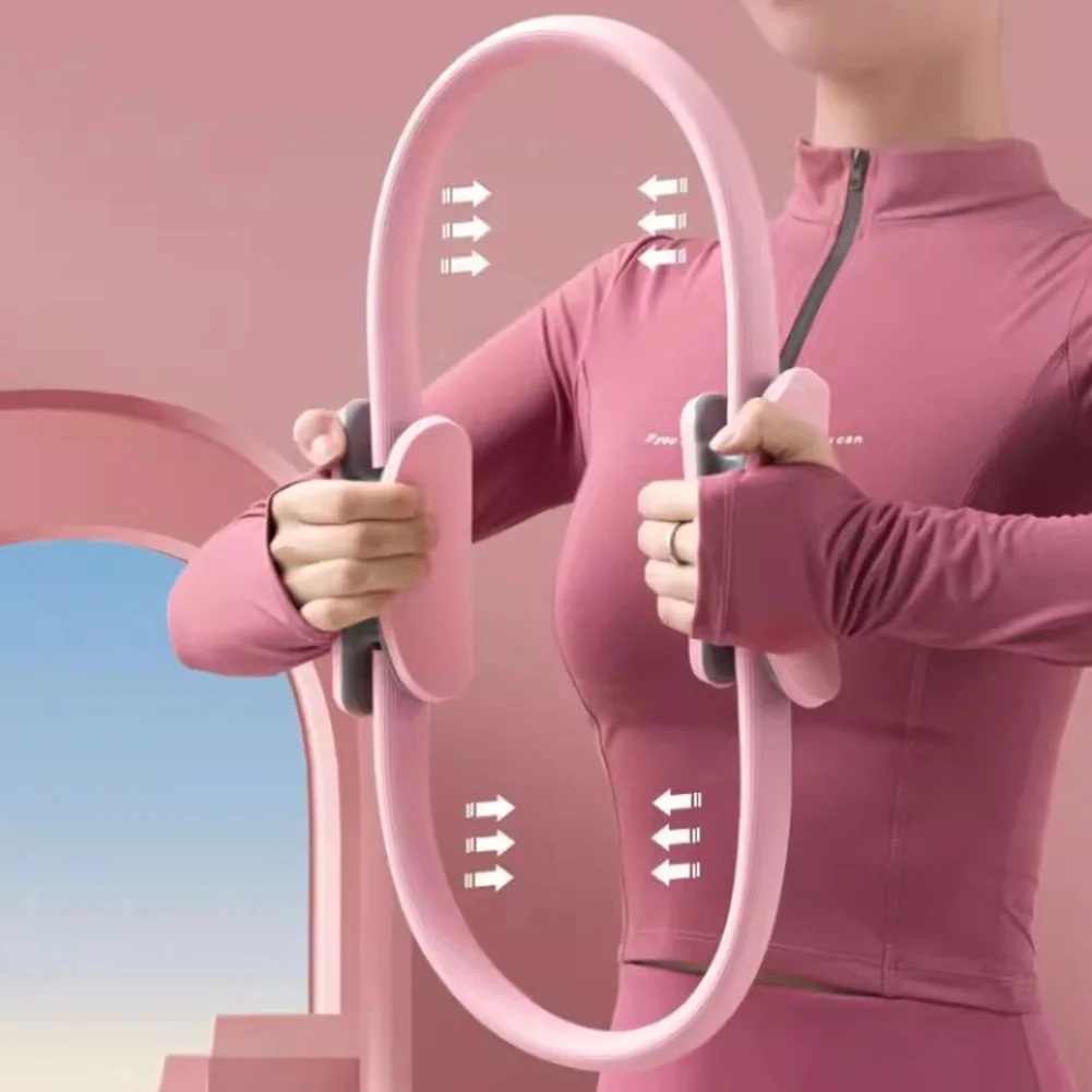 Yoga Pilates Kit 10 Piece Set With Resistance Bands And Ring_voghion.com