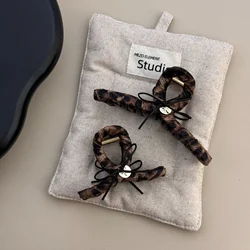 Hair clips for women girl pin claw accessories bow leopard print large thick shark Designer vintage furry popular adults fashion