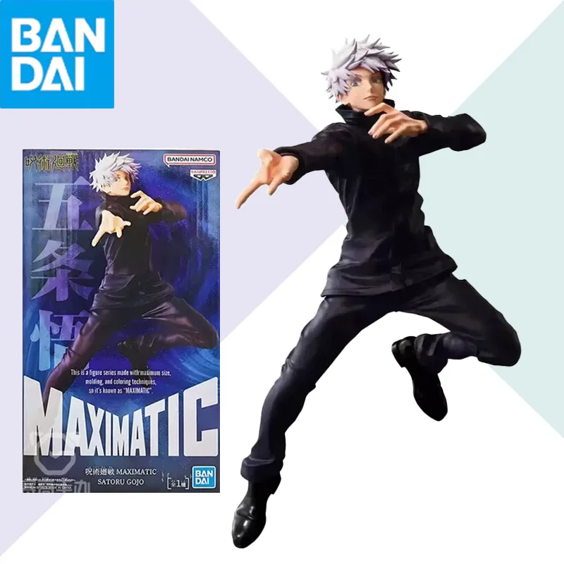 

Оригинальные фигурки BANDAI BANPRESTO MAXIMATIC Jujutsu Kaisen Satoru Gojo, коллекционные модели, игрушки, украшения, подарок для детей