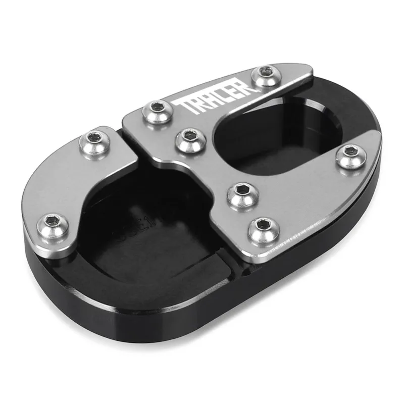 Motorcycle Side Stand Enlarge FOR YAMAHA TRACER TRACER900 TRACER-900 TRACER-9 GT 2023 2026 Pad Kickstand Support Extension Plate 5