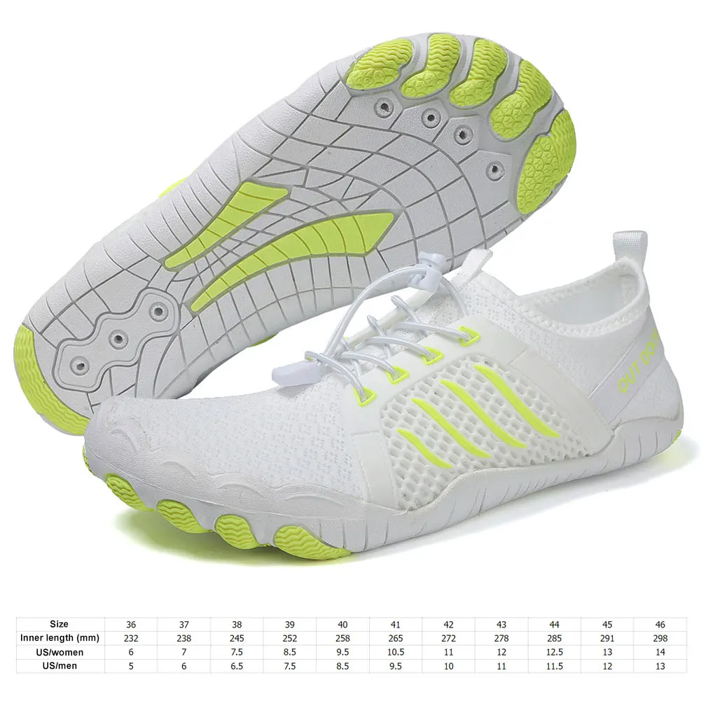 Water Shoes Barefoot Beach Shoes Quick Dry Running Sneakers Non-slip Soft Diving Sneakers Breathable for Outdoor Beach