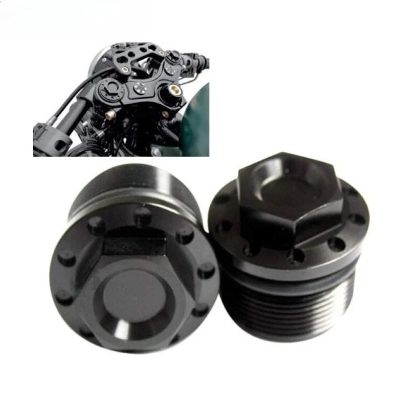 

Black Anodized 39mm Fork Cap Bolt for Harley-Davidson 1200, 883 & XL – Durable Aluminum Alloy Motorcycle Upgrade