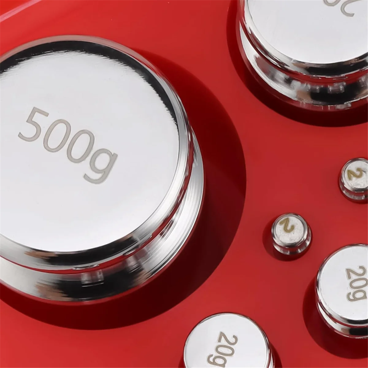 A002 Steel Calibration Weights, Scale Calibration Weight Kit with Storage Box