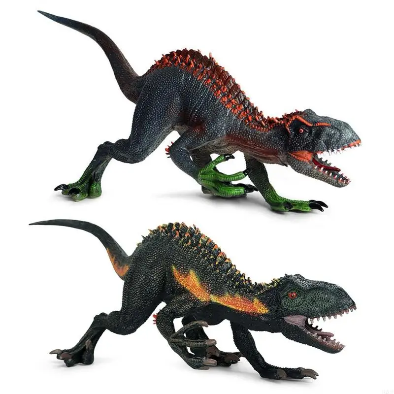 62CF Dinossauro Jurassiced Indominus Tyrannosaurus 렉스 피규어 공룡 모델 키즈 교육 선물 컬렉션 완구