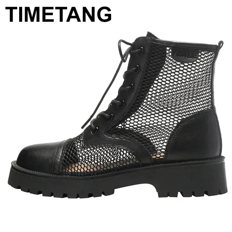 

Ботильоны 2025 г., женская кожаная роскошная дизайнерская обувь, женские летние трендовые элегантные сандалии на танкетке и каблуке, ботильоны большого размера