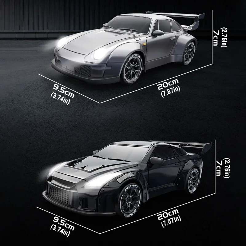 RC الانجراف سيارة التحكم عن بعد نموذج سباق عالية السرعة ضوء الصوت 1:24 راديو شاحنة سيارة لعبة هدية لصبي فتاة الأطفال الاطفال
