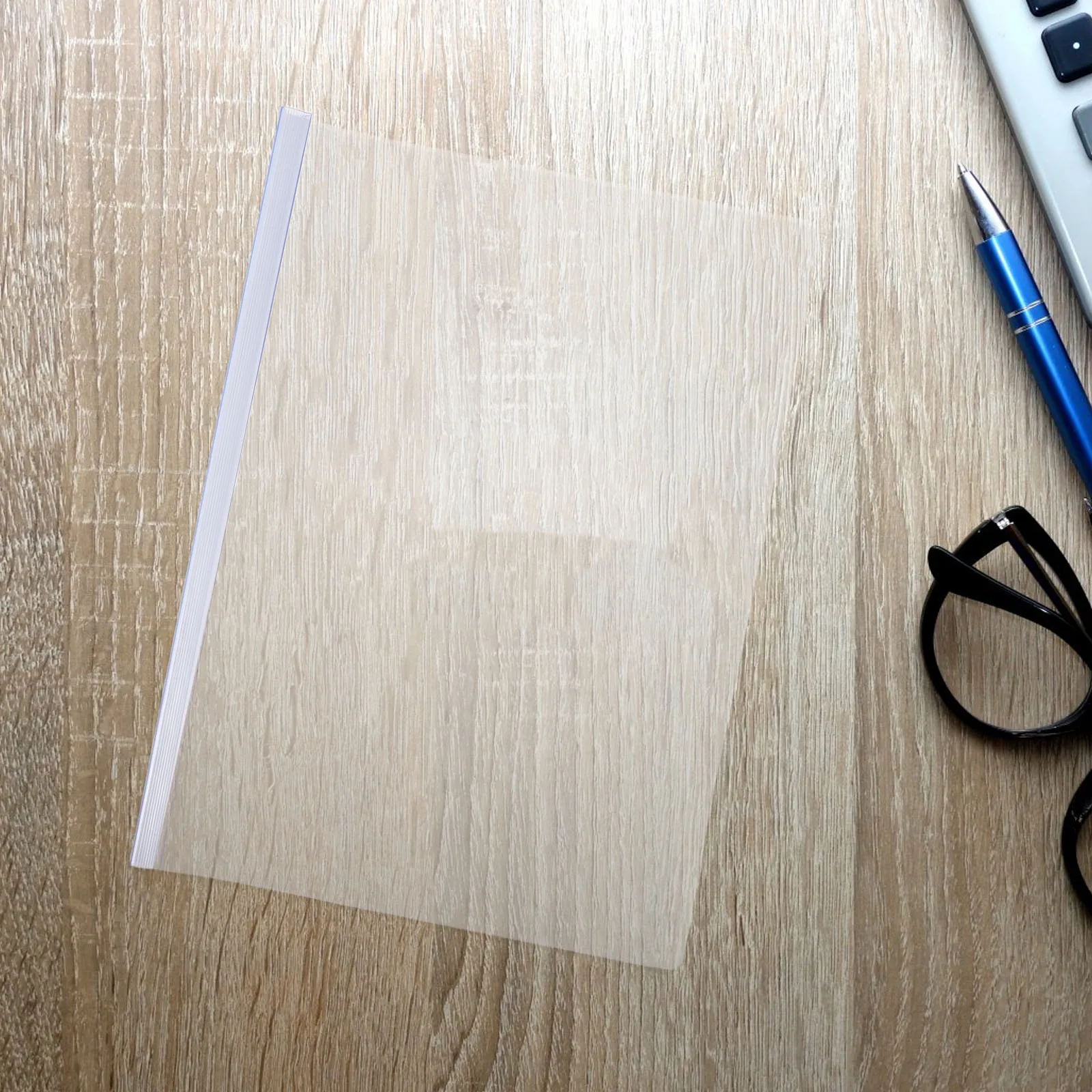 

10 Pcs File Folders Drawer Document Organizer High Capacity Desk Book Binding Bars