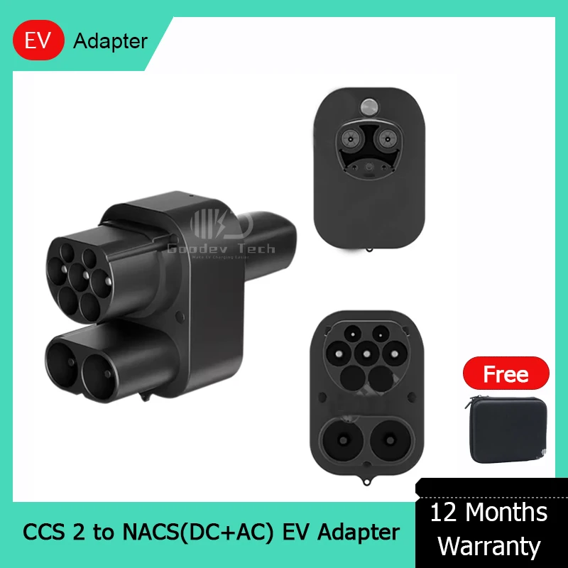 

New Condition EV Fast DC Charging Station CCS 2-Combo DC Adapter for Tesla Electric Cars Fast Charging
