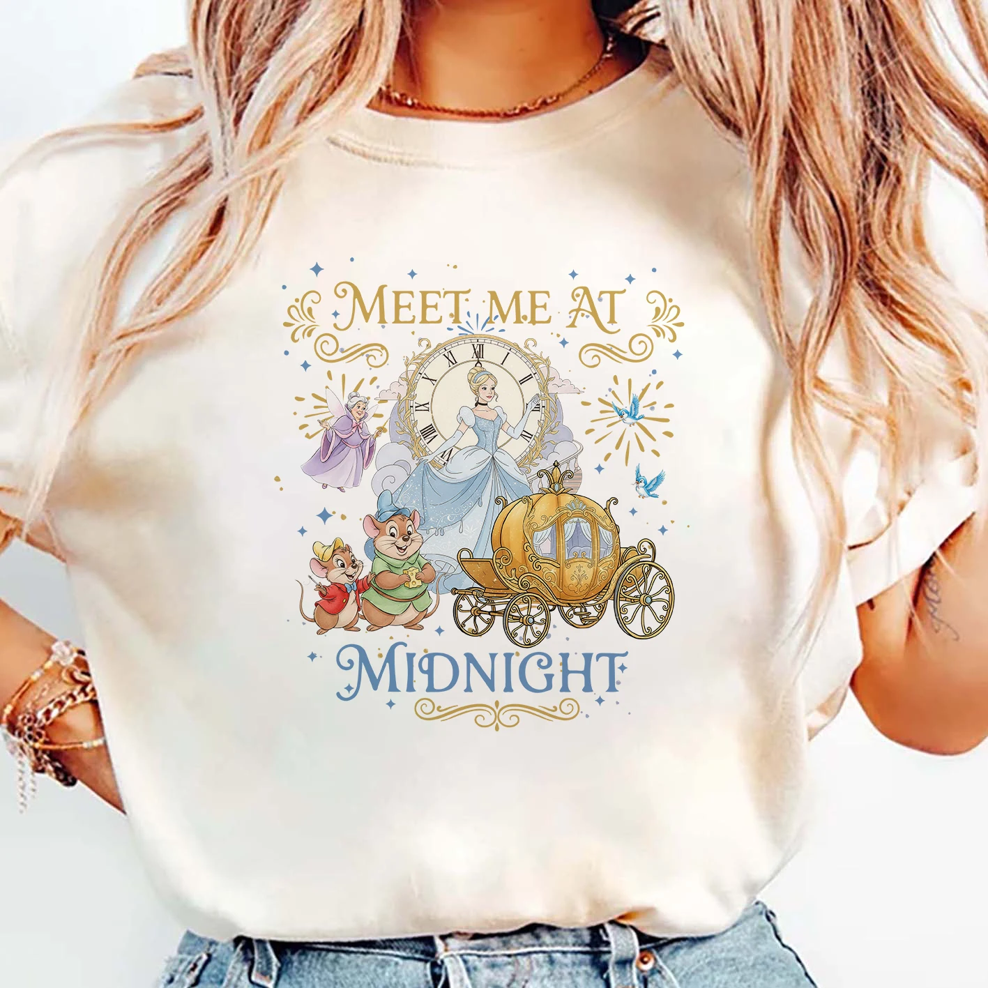 Cinderella Crystal shoes Iron on Decals Heat Press Stickers for Clothes Thermal Patches on Tshirts view 2