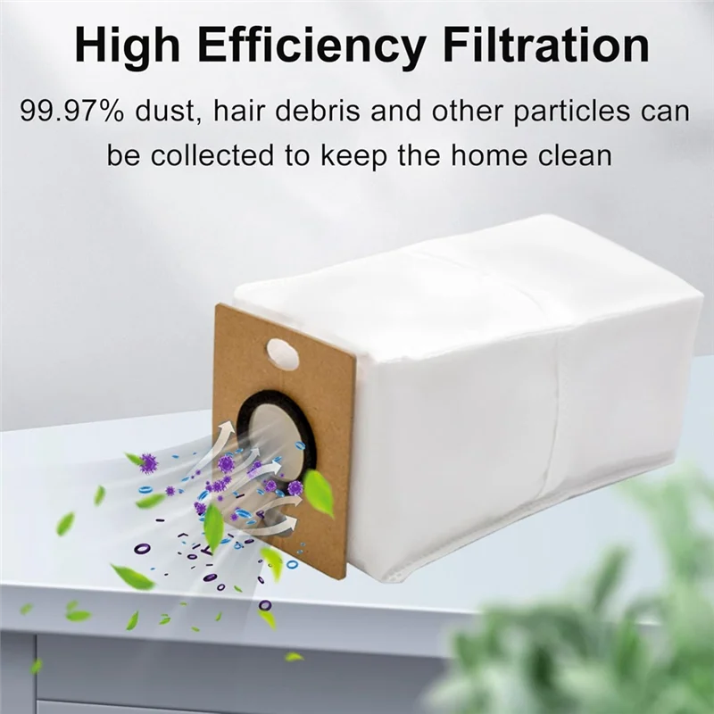 A74X-sacs d'aspirateur pour ILIFE V9/ V9 Pro/ A12 Pro/ A30 Pro Robot aspirateur sacs à poussière de remplacement