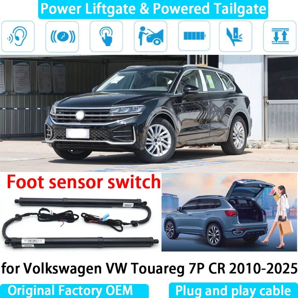 

for Volkswagen VW Touareg 7P CR 2010-2025 Automatic Electric Power Liftgate Powered Tailgate Strut Tail Gate Lift System