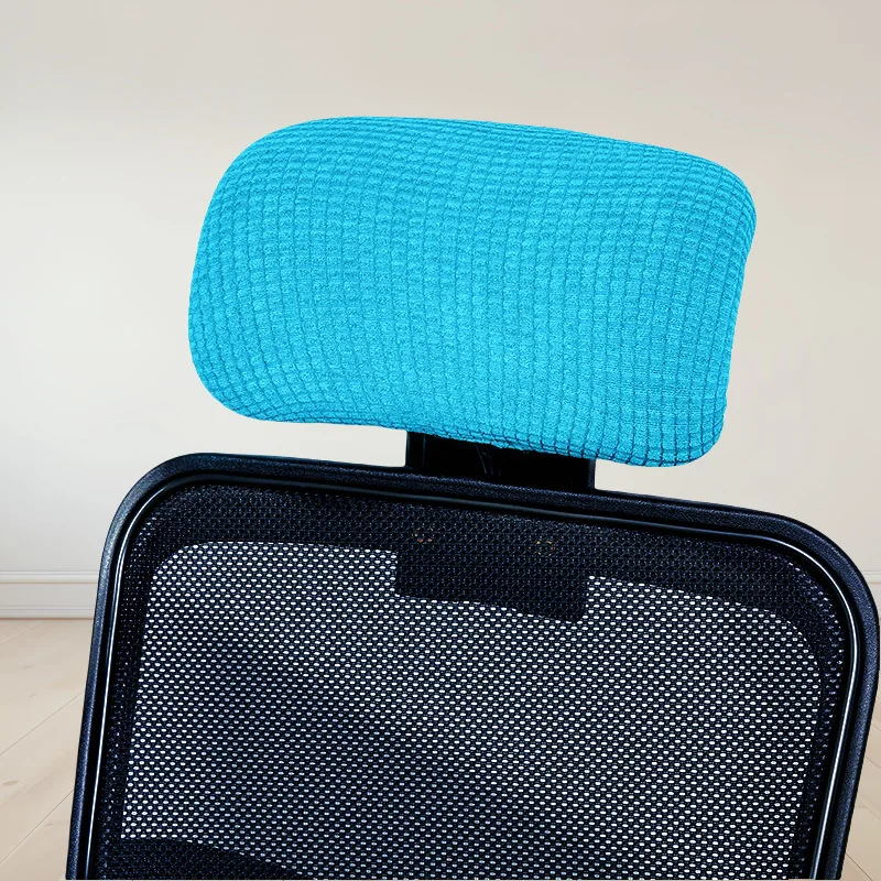 

Чехол на подголовник стула жаккардовый 2026, высокоэластичный, однотонный, моющийся, мягкий, удобный, пылезащитный