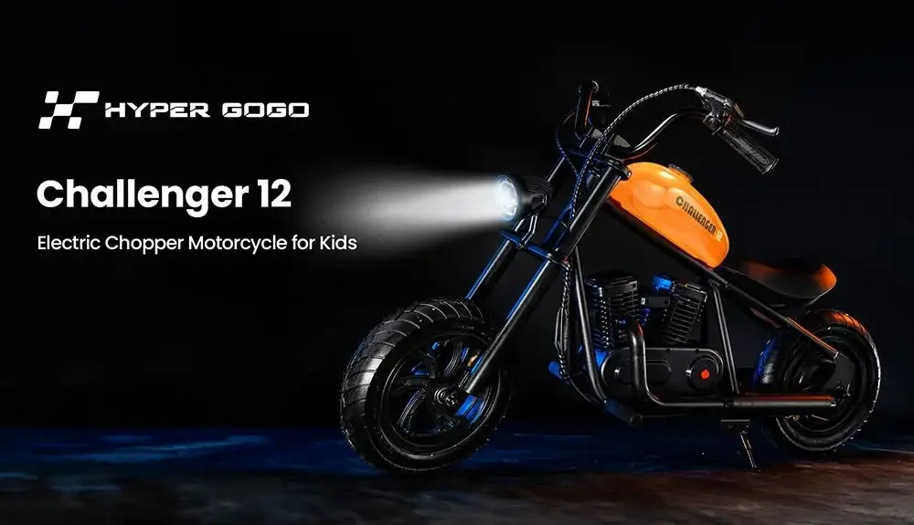 Challenger 12 Kinder-Elektro-Motorrad 160W 24V 5,2AH 12*3 Zoll Reifen Kinder-Elektromotorrad Mini-Elektroroller – Detail 1