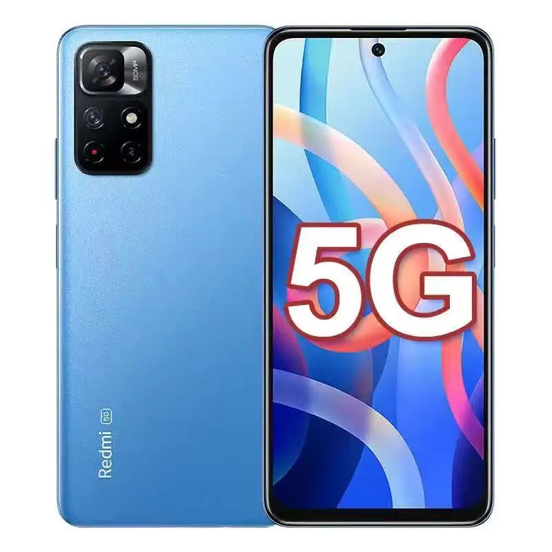 ROM العالمي Xiaomi Redmi Note 11 5G 5000mAh 18W شحن 50MP كاميرا ثلاثية 6.5 ''90 هرتز عرض MTK HelioG88 ثماني النواة 5G الهاتف الذكي