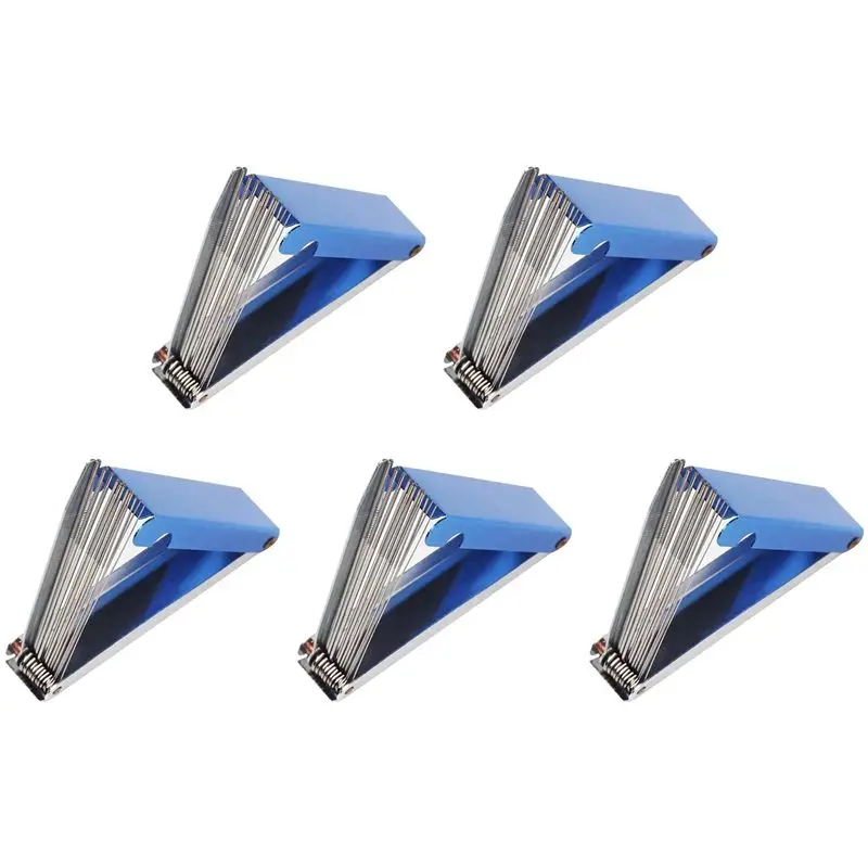 Lightweight 5X Welding Tip Cleaner, Carb Carburetor Cleaner And Torch Nozzle Tip Cleaner Set (12 Wire Set Plus A Flat File)