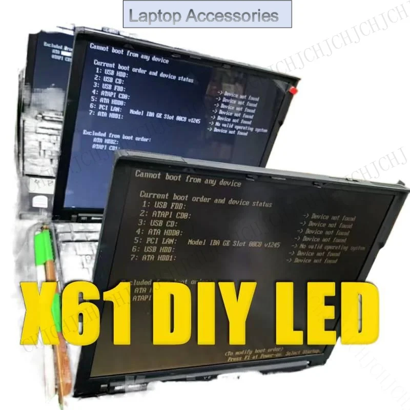 

12.1 LED Matrix display For IBM x61 x60 Laptop LCD screen ltn121xj LTN121XJ-L07 ltn121xj-l05 LTN121XJ-L02 N121X5 L01 L06 HT12X21