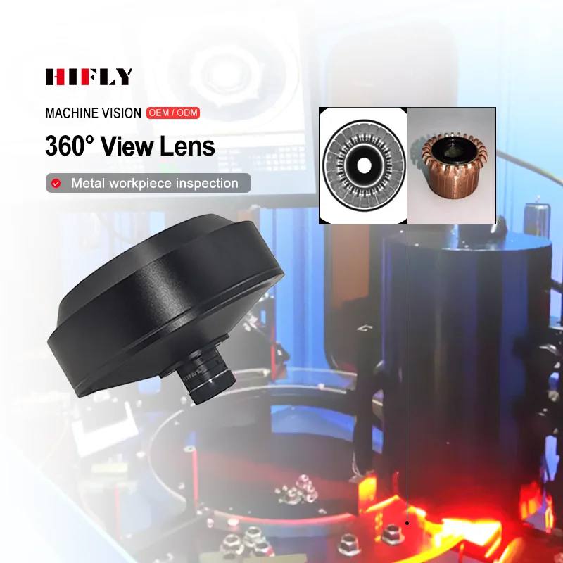 

Special Pericentric 1/1.8" FA Lenses For Machine Vision 360 Degree Measurement Inspection