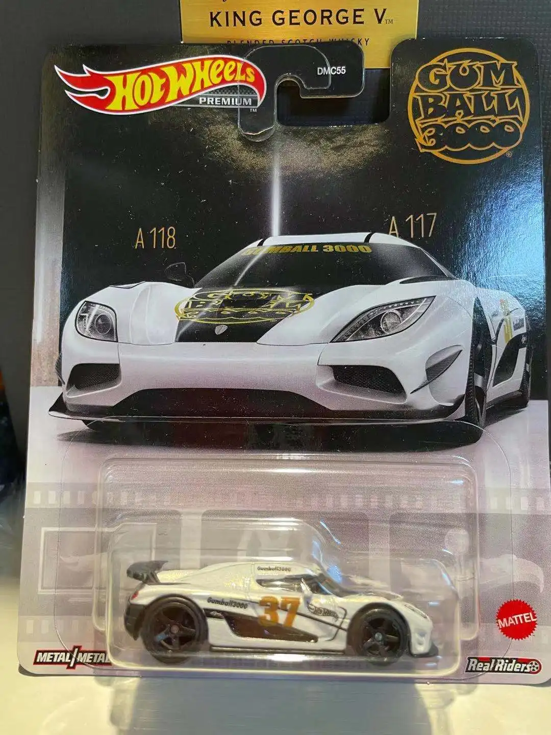 Hot Wheels RLC 1:64 GUMBALL3000 KOENIGSEGG AGERA R Metal Die-cast Model Collection Toy