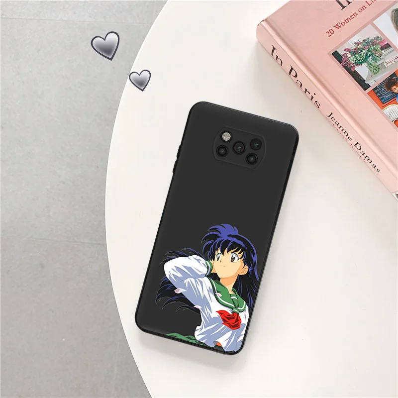 Phone Case For Xiaomi POCO X5 M3 M4 M5S C40 C50 C51 F3 F4 F5 X4 X3 F1 14 Inuyasha Sesshoumaru Redmi A3X Soft Protective Cover