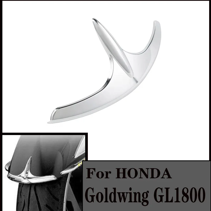 

Motorcycle Front Fender Tip Decoration Trim Cover Frame For Honda Goldwing GL1800 GL 1800 2001-2011 2008 Plastic Accessories