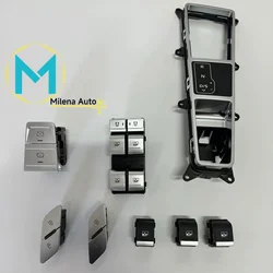 For Audi A6 C8 upgrade modified high chrome button lifter switch 4K0 927 225B 4K0927225B