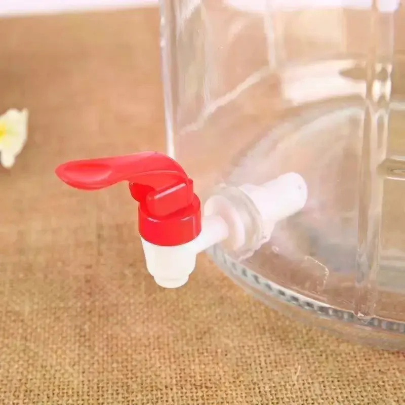 Popular Beverage Dispenser Replacement Spigot Food Safe Plastic Valve Fits Most Glass Plastic Wine Juice Drink Dispensers