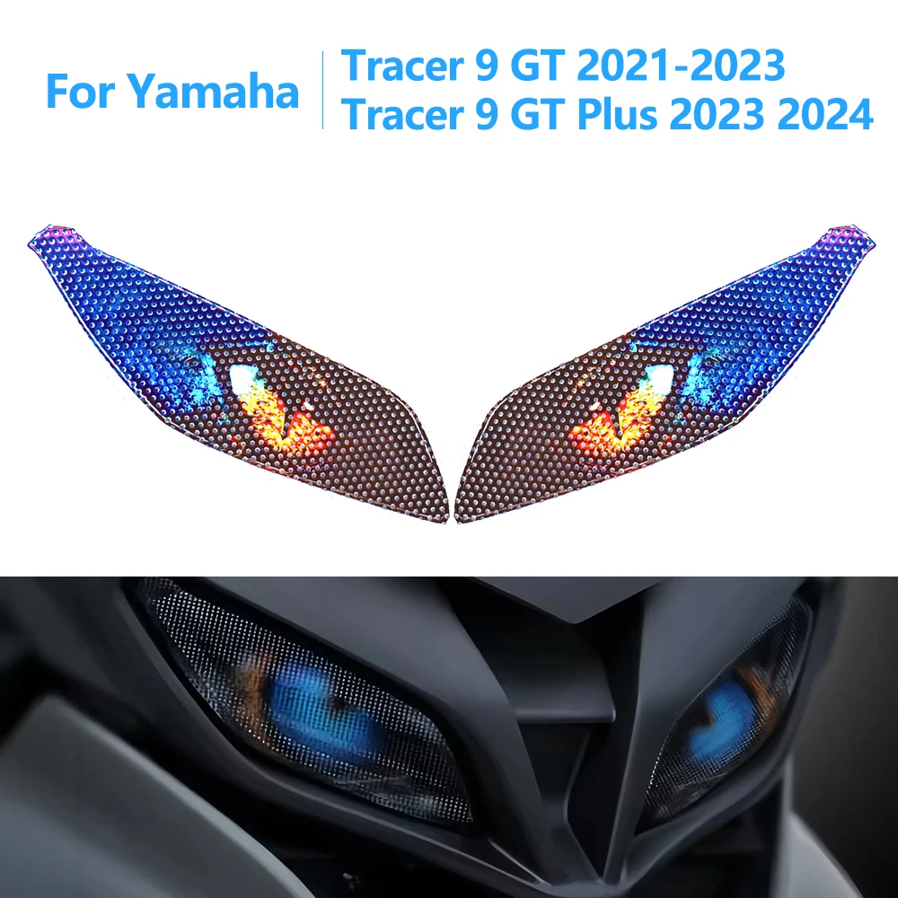 

Наклейка на фару, водонепроницаемые наклейки для Yamaha Tracer 9 GT Plus 2024 2023 2022 2021, аксессуары для мотоциклов Tracer 9GT