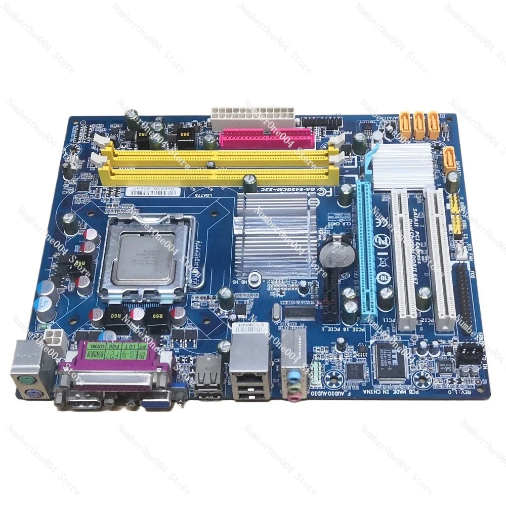 

Original disassembly GA-945GCM-S2L motherboard 775 pinsGA-945GCM-S2C