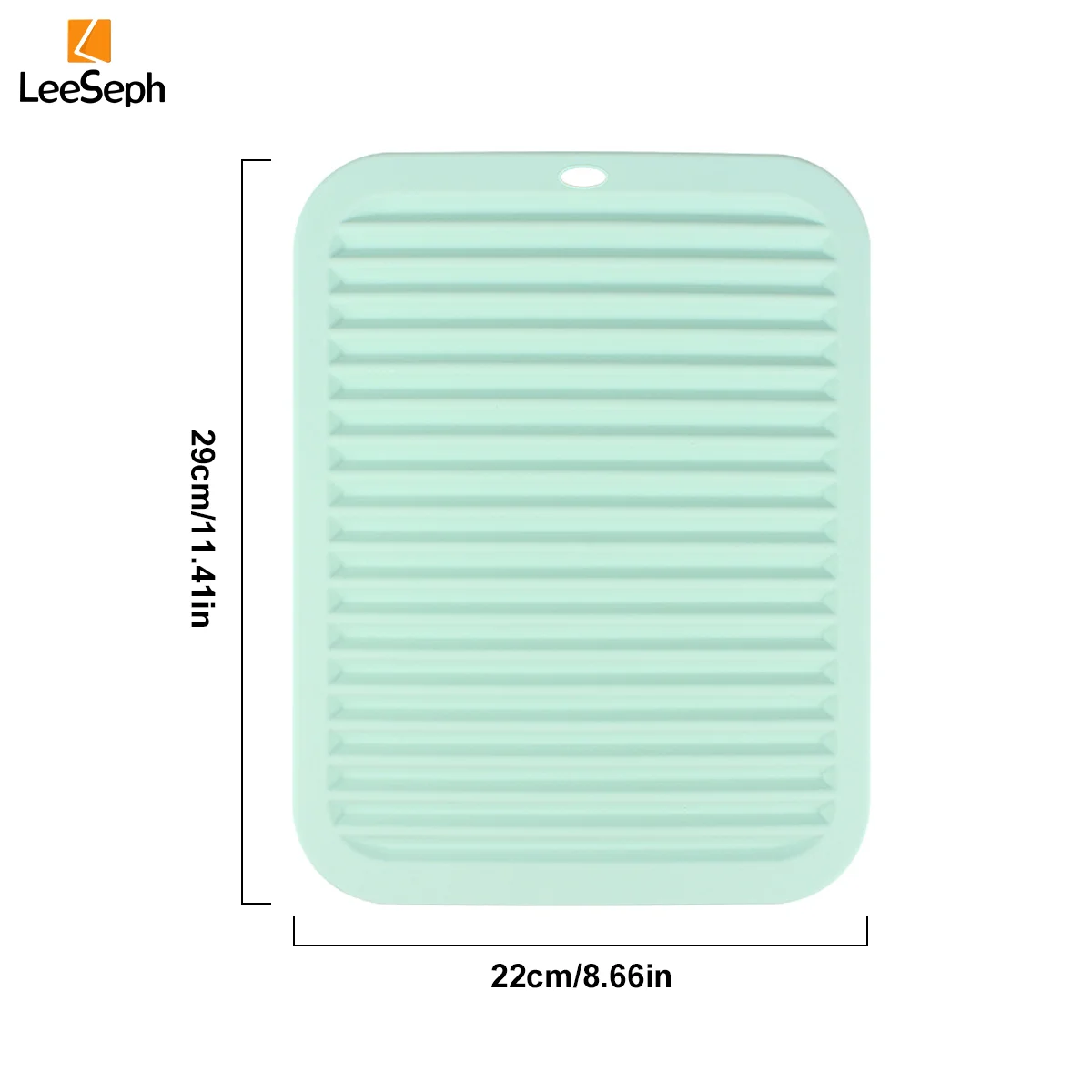 Leeseph Silicone Trivets for Hot Dishes, Pots and Pans, Hot Pads for Kitchen Counters, Pot Holders Mats for Home Kitchen