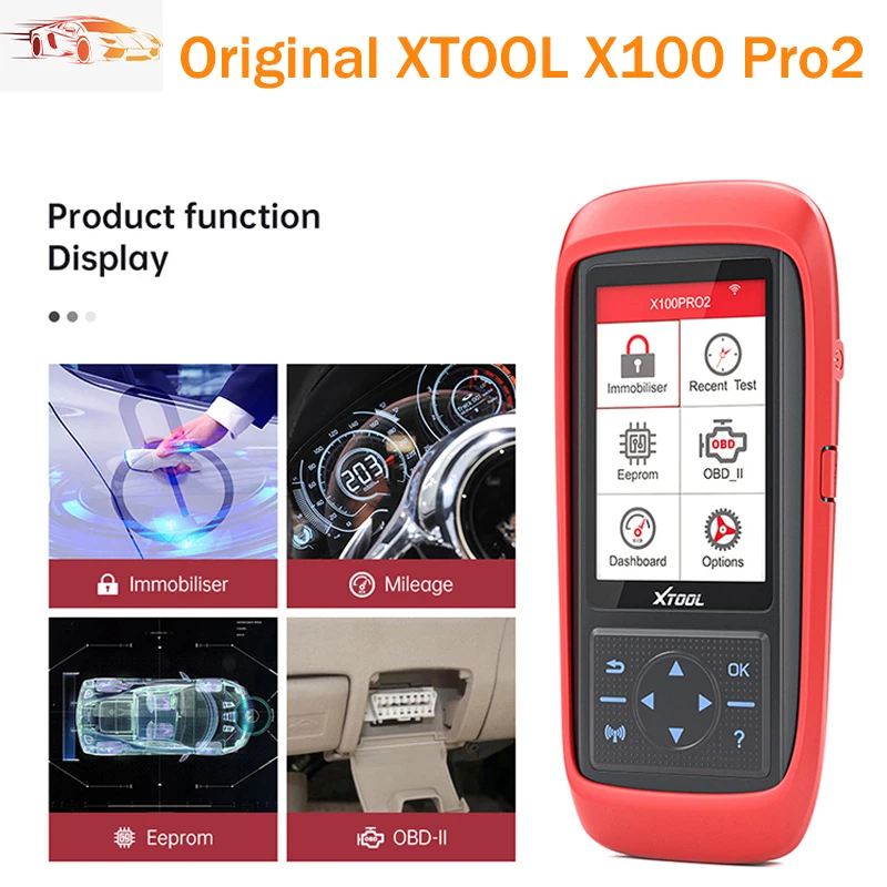 Original XTOOL X100 Pro2 Pro3 Mileag-e Programming IMMO Car Diagnostic Tool Auto Key Programmer Odomete-r Adjustment p x100 pro3