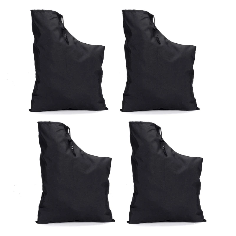 Water Resistant Space Saving Adjustable Polyester Fabric Leaf Collection Storage Bag Fit for Electric Leaf Blower Vacuum