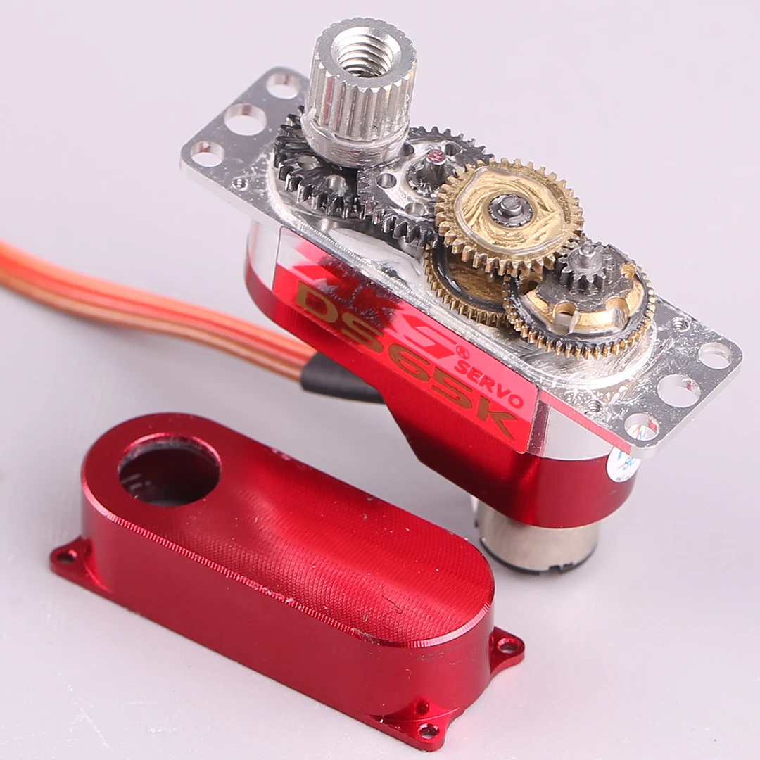 MKS DS65K Servo Hollow Cup Motor CNC Shell Metal Tooth DLG Glider 6.5g Lightweight 2.2KG Steering Gear