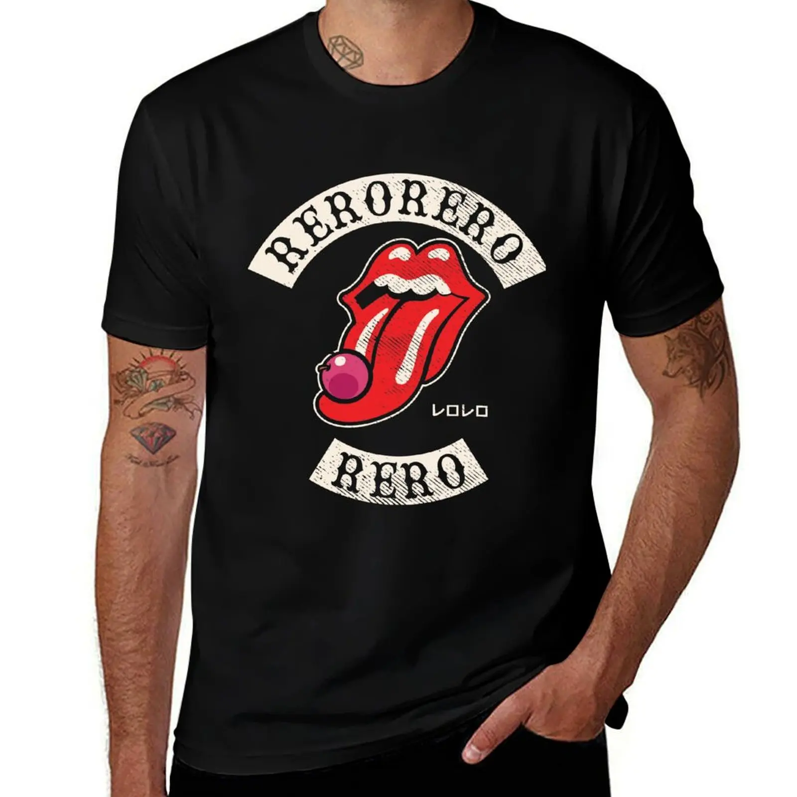 

Kakyoin Eating Cherry T-Shirt t shirt man cotton man t shirt luxury T-Shirt