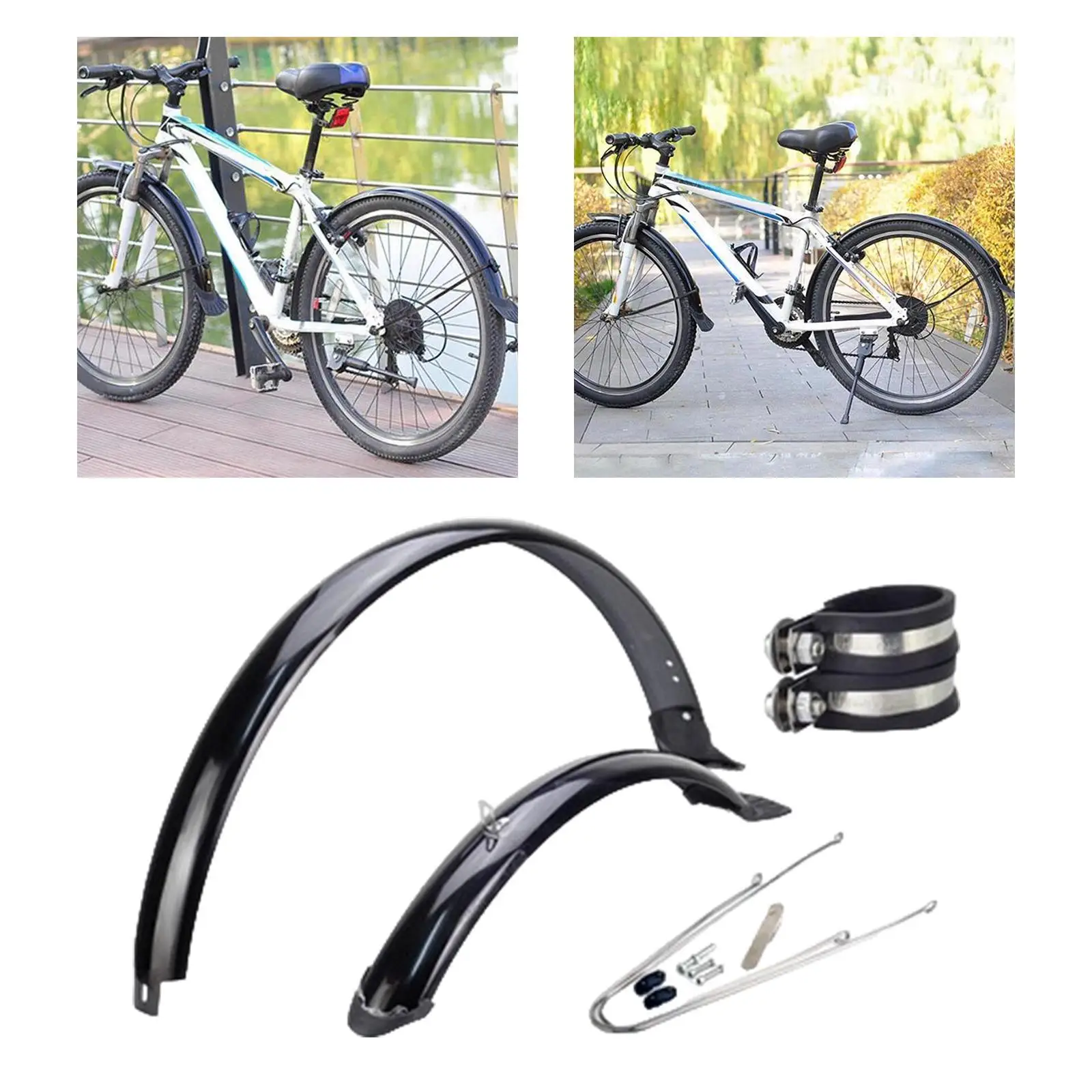 

Mountain Bike Mudguards for 29 inch Tires Cycling Accessories Wheel Fenders,Front and Rear Bicycle Mudguard Replacement