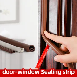 6 meters long soundproof and anti-collision sealing strip for door and window seams, porous soundproof design, environmentally f