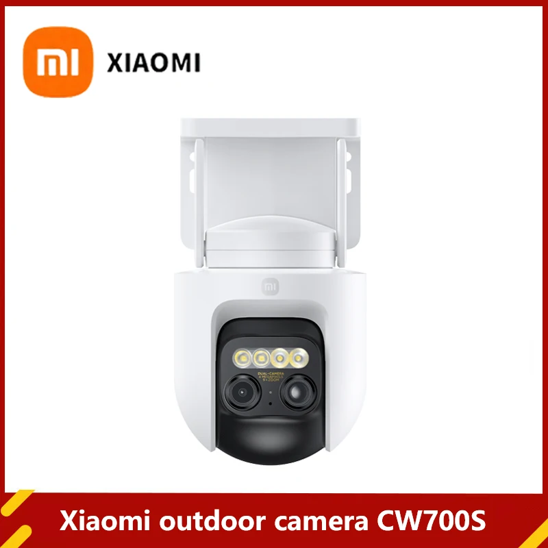 

NEW Xiaomi Outdoor Camera CW700S 2.5K CCTV Full-Color Night Vision WiFi 4 Million Pixel IP66 Smart Home Sound And Light Warning