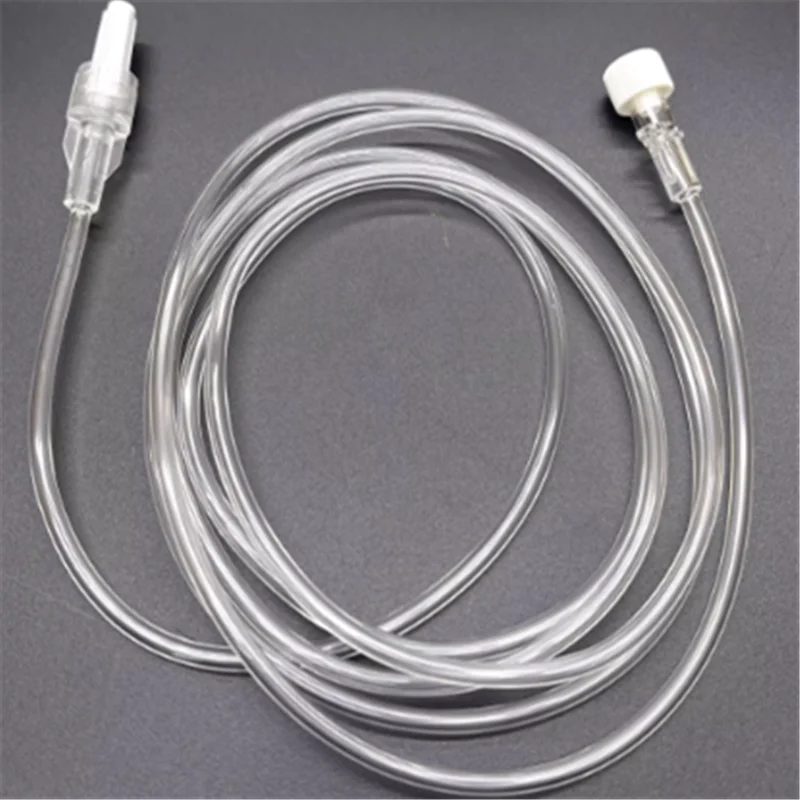 Tubo de Extensión para Infusión IV Estéril Desechable para Jeringa, 30/50/100/150 cm, Suministros Médicos