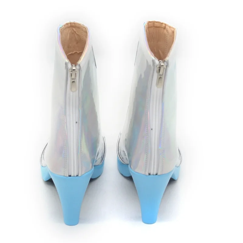Spel Cosplay Schoenen Ashe Overwatch 2-laarzen Halloween Party Kostuum Accessoires Op maat gemaakt
